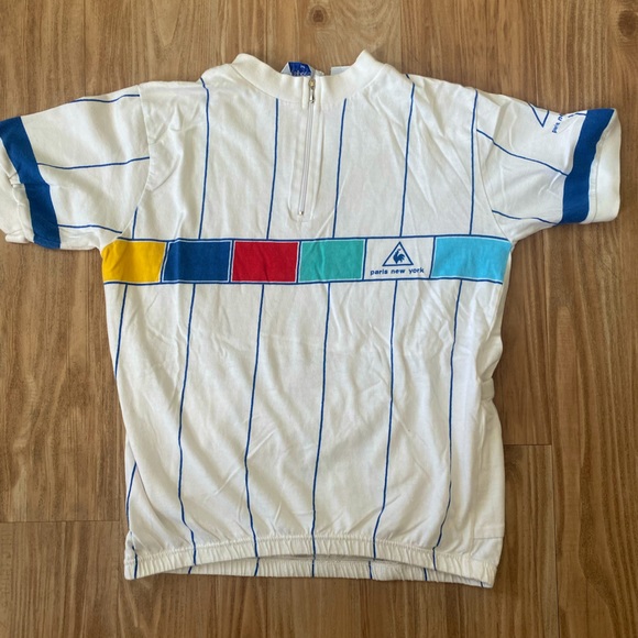 Le Coq Sportif Other - LE COQ SPORTIF Vintage French Paris New York Biking Shirt S